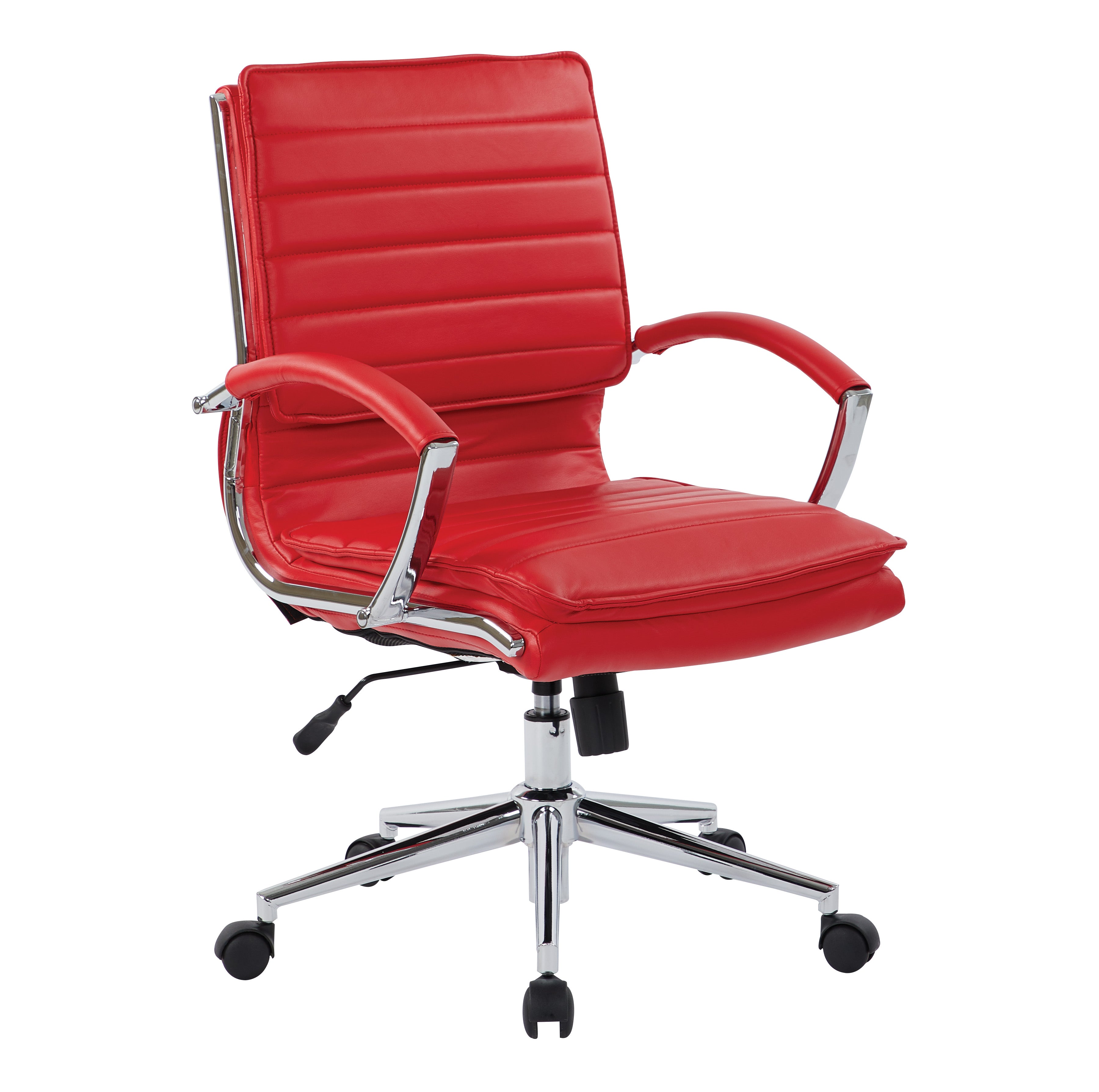 Mid Back Manager's Faux Lthr Chair